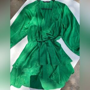 Zara Emerald Green Dress